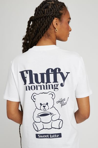 T-shirt imprimé devant/dos
