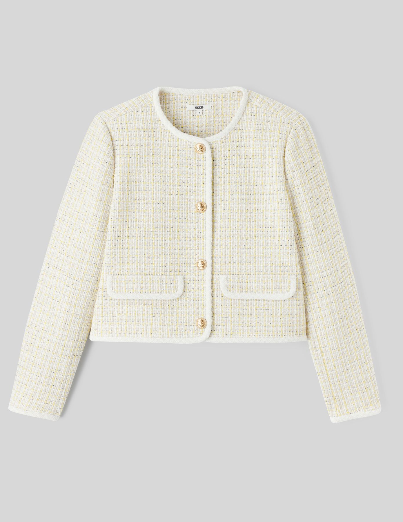 Veste en tweed courte
