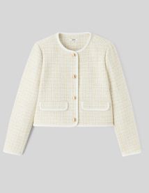 Veste en tweed courte