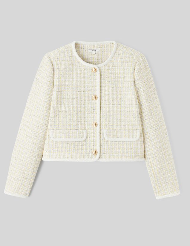 Veste en tweed courte
