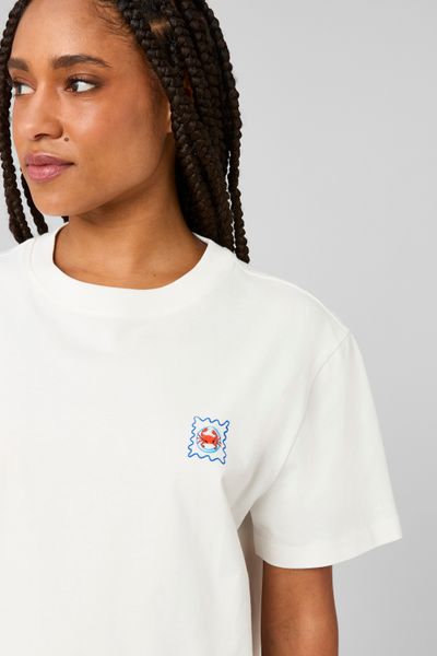 T-shirt imprim&eacute; devant/dos