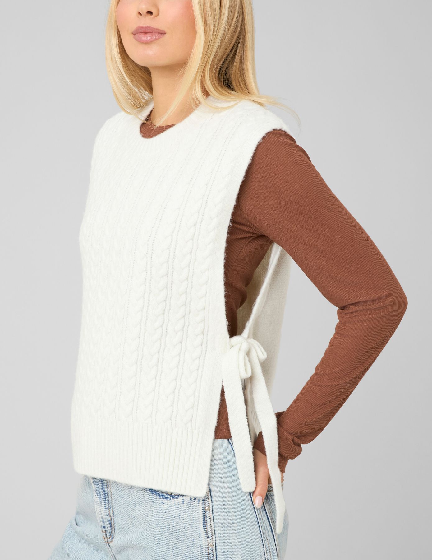 Pull sans manches