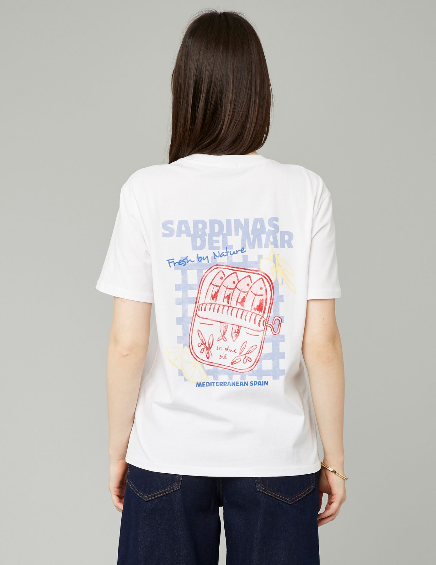 T-shirt imprim&eacute; devant/dos
