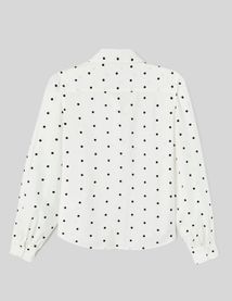 Chemise à pois