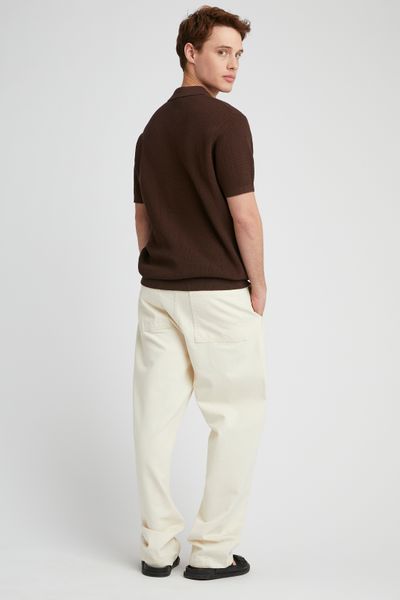 Polo maille ajourée