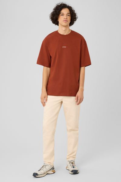 T-shirt broderie poitrine