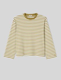 T-shirt manches longues ray&eacute;