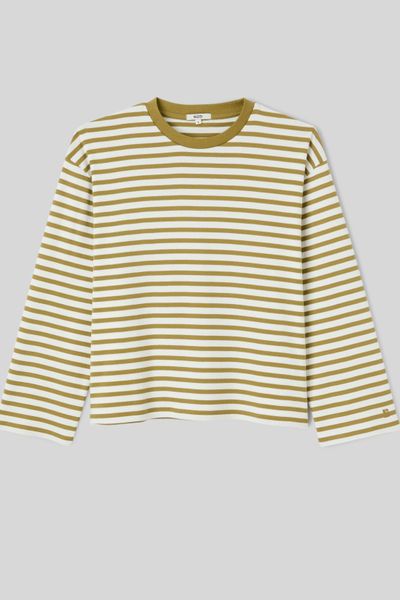 T-shirt manches longues ray&eacute;