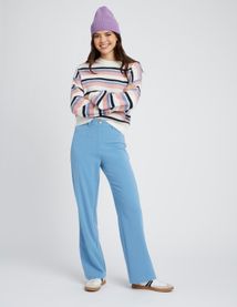 Pantalon tailleur polyester recyclé