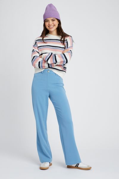 Pantalon tailleur polyester recyclé