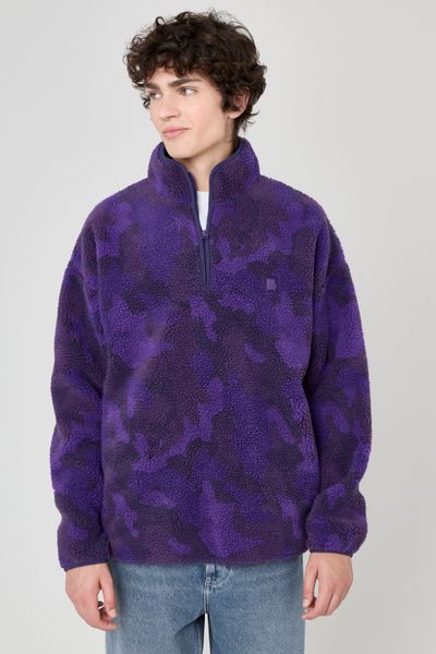 Sweat sherpa imprimée