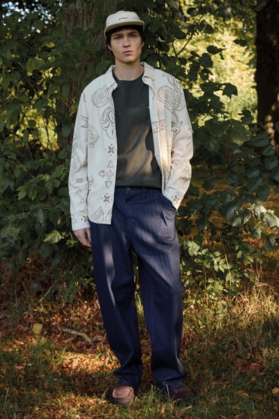 Jean Loose &agrave; pinces
