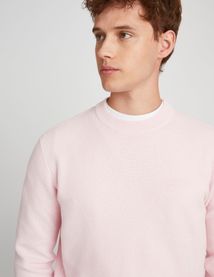 Pull matière fantaisie