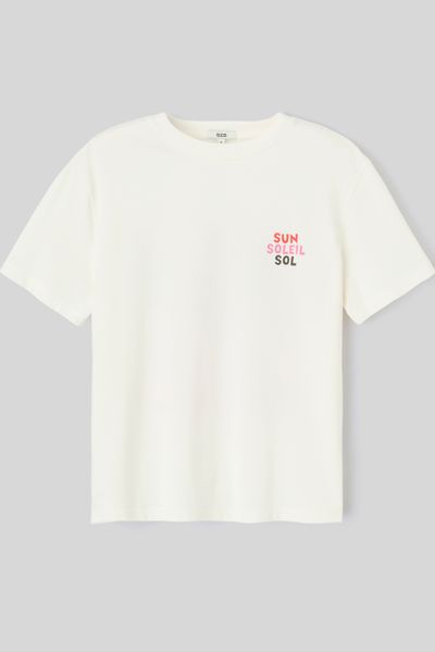 T-shirt imprim&eacute; devant/ dos