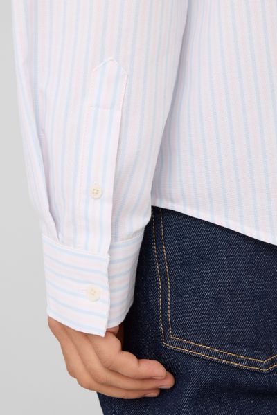 Chemise oxford ray&eacute;e