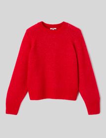Pull col rond premium