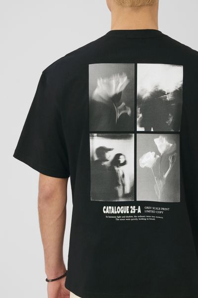 T-shirt imprim&eacute; devant/dos