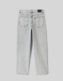 Jean loose gris clair