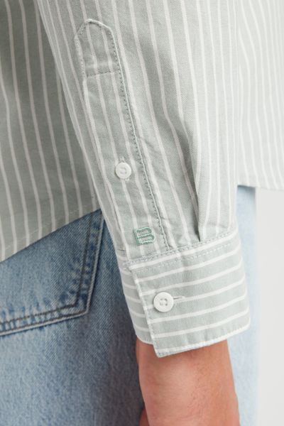 Chemise oxford rayée
