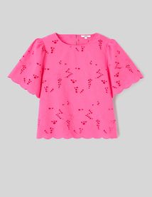 Blouse en broderie anglaise