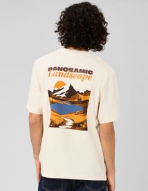 T-shirt imprim&eacute; et brod&eacute;