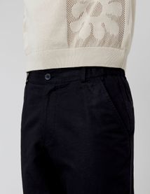Pantalon de ville coton lin