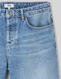 Bermuda en jean stone