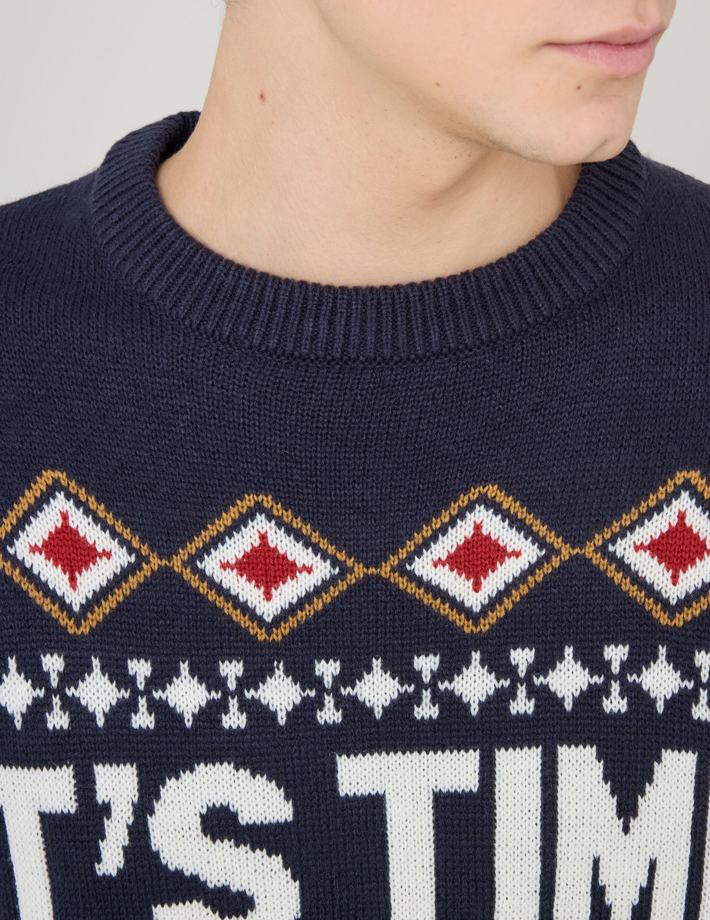 Pull jacquard No&euml;l
