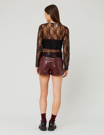 Short vinyle