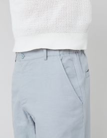 Pantalon de ville coton lin