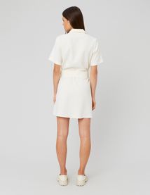 Robe tailleur en twill