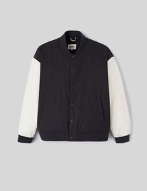 Veste bombers bicolore