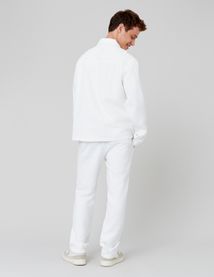 Veste zippée texturée