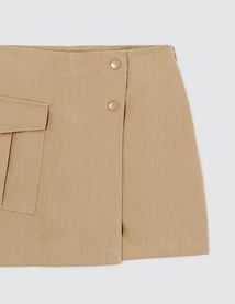 Jupe short cargo