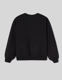 Sweat col rond brodé
