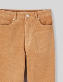 Pantalon velours mom