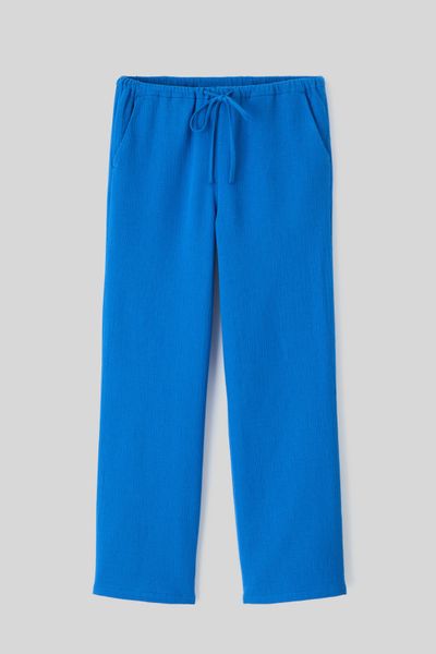 Pantalon en gaz de coton