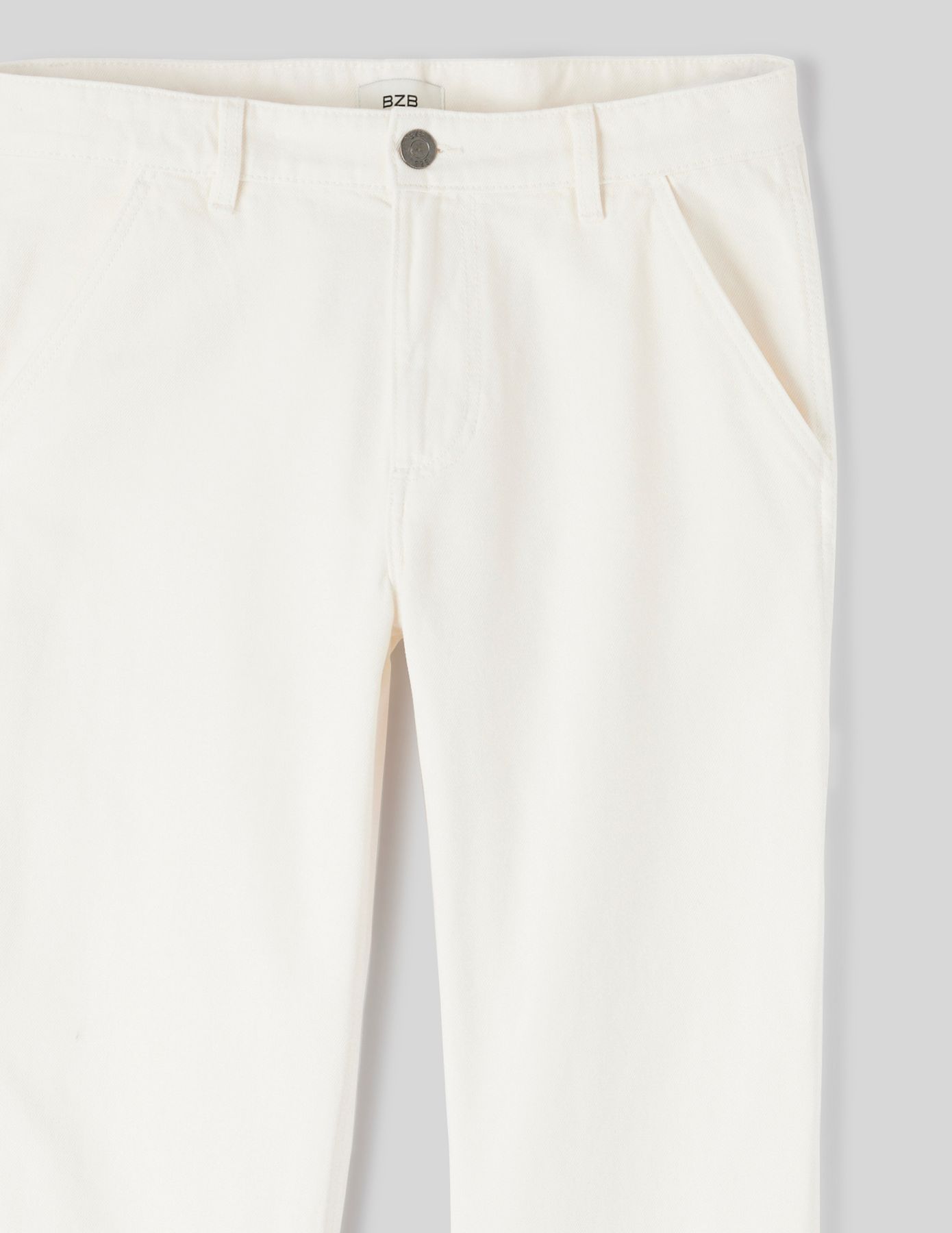 Pantalon charpentier écru