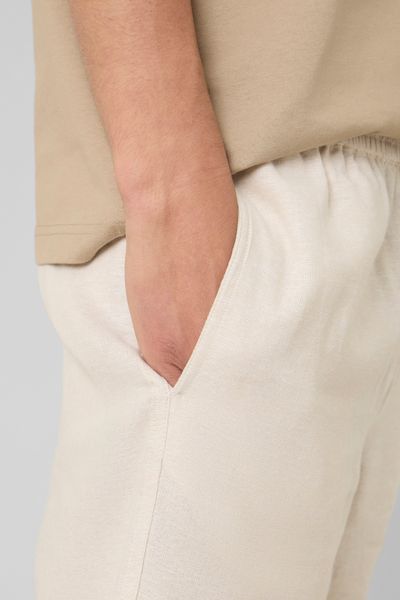 Bermuda en viscose lin