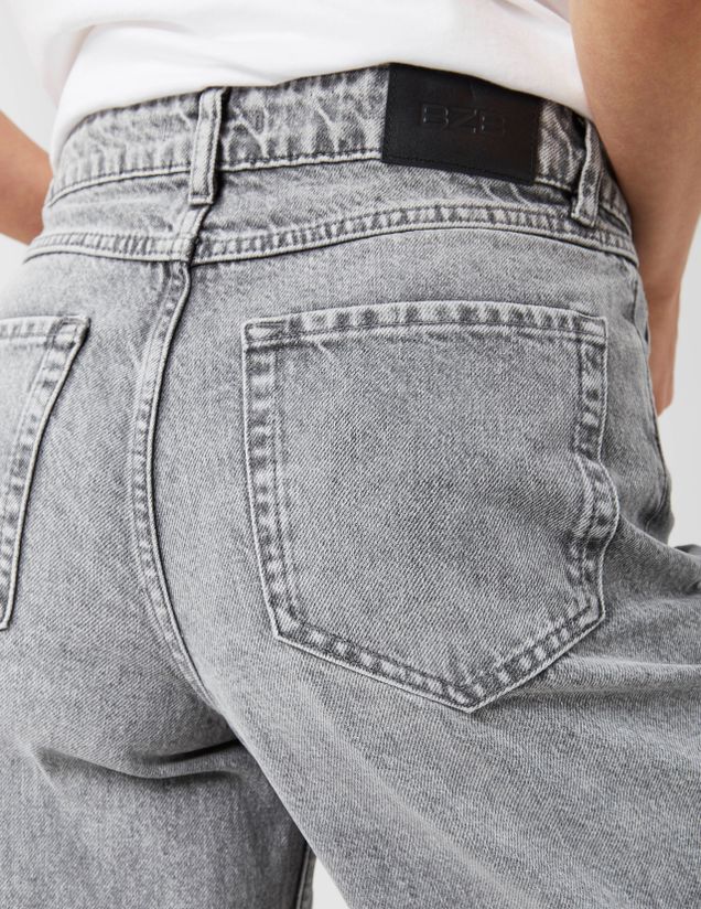 Jean wide leg taille standard