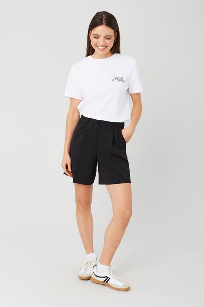 Short bermuda &agrave; pinces