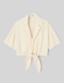 Chemisette &agrave; nouer