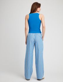 Pantalon rayé