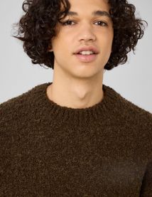 Pull maille bouclette