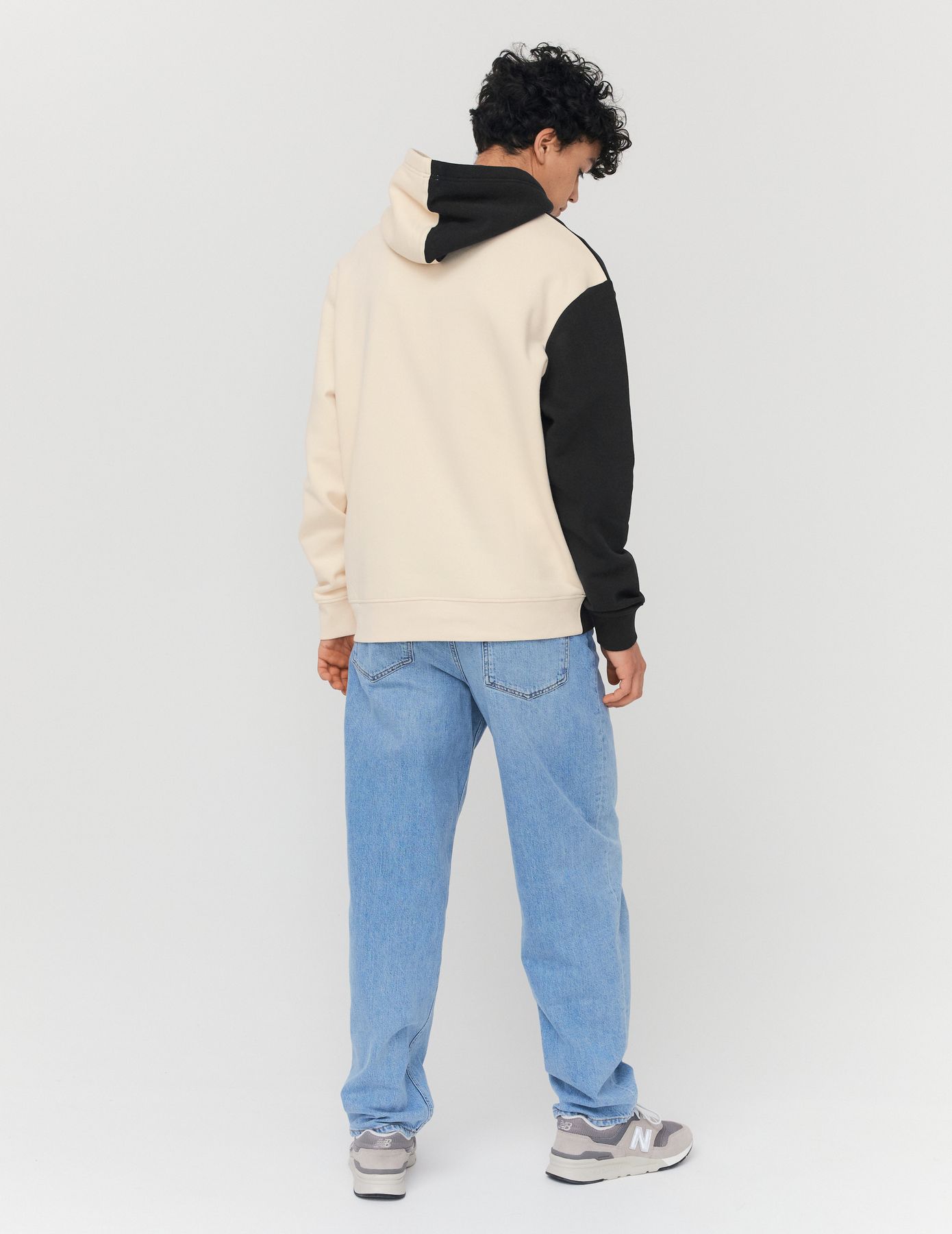 Sweat à capuche colorblock