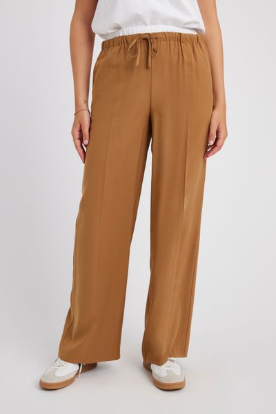 Pantalon fluide caleçon intégré
