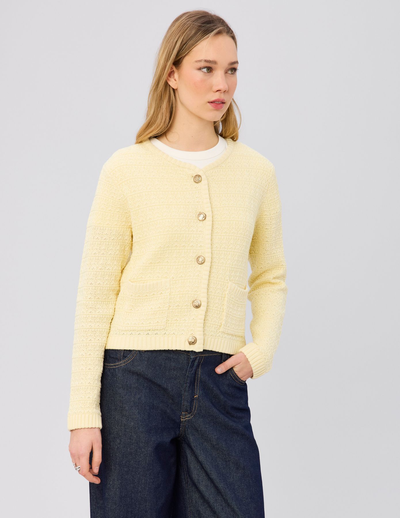 Gilet boutonn&eacute;