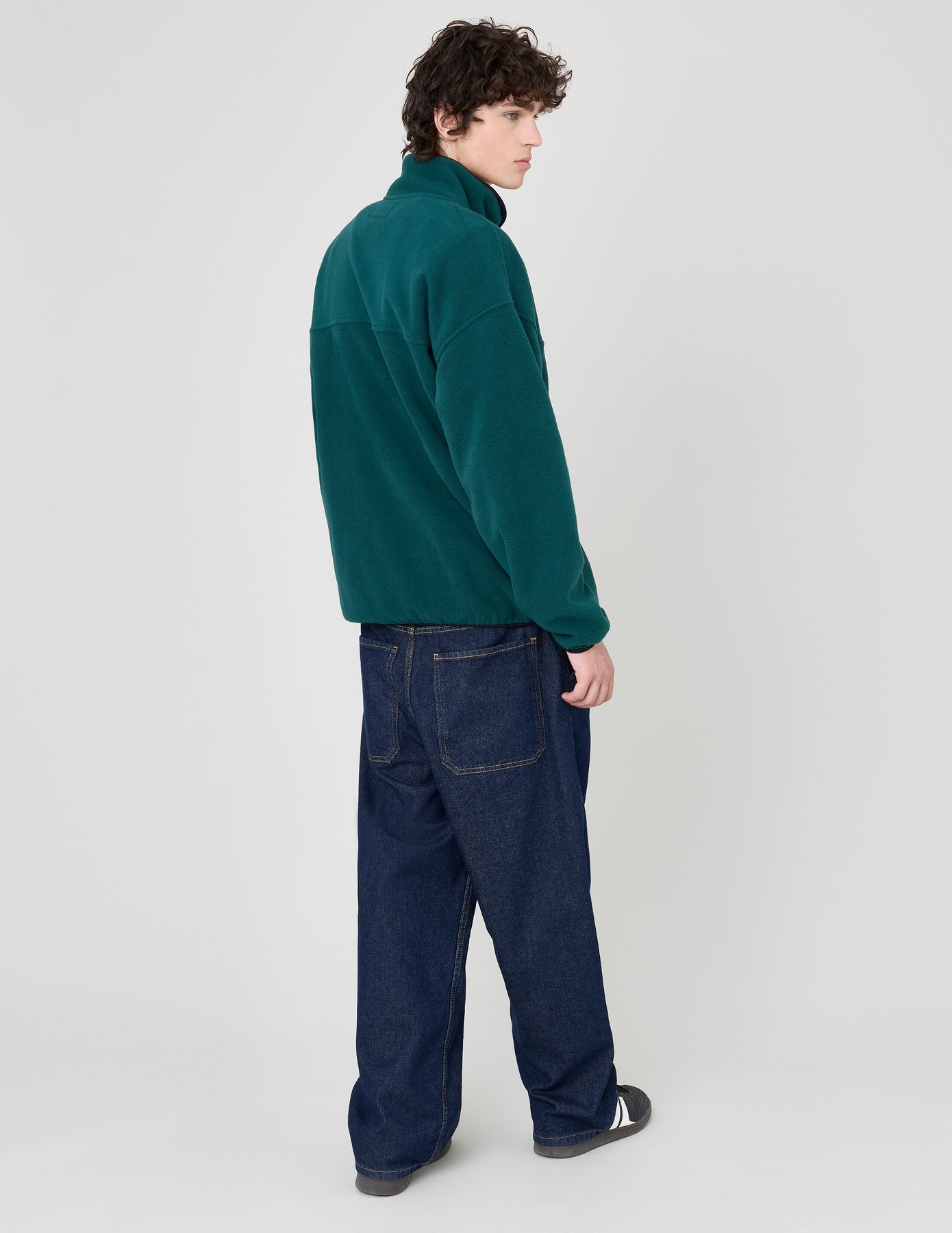 Polaire col montant zippé