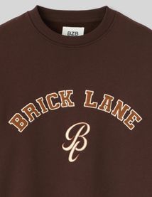 Sweat broderie poitrine