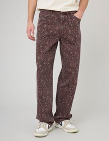 Pantalon loose imprimé